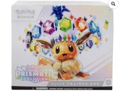 Pokemon TCG Prismatic Evolutions Elite Trainer Box Eevee Promo Card, 2024 - Image 1