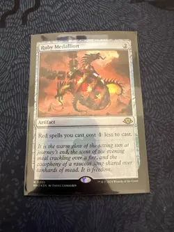 Ruby Medallion Modern Horizons 3 Foil - Image 1