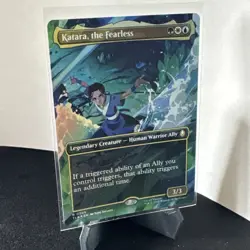 Katara, the Fearless (Borderless) Avatar: The Last Airbender Foil - Image 1