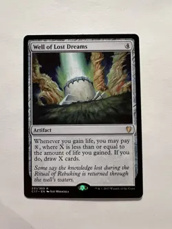 Well of Lost Dreams - MTG Commander 2017 - NM - Image 1