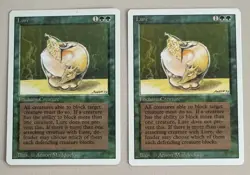 Lure - MTG 2er Set - REVISED (3rd) - ENGLISCH - ©1994 NM/EX uncommon - Image 1