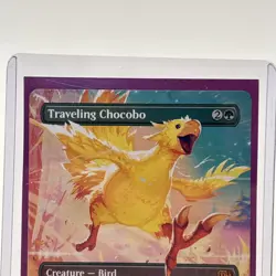 Traveling Chocobo (Borderless) Final Fantasy Magic The Gathering! - Image 2