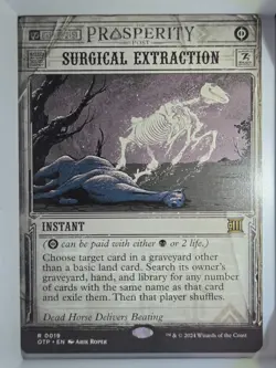 Surgical Extraction - R19 - MTG - Outlaws of Thunder Junction (OTP) - Image 1