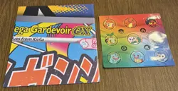 Pokemon Ascended Heroes Mega Gardevoir Ex Poster 39 X 27 & Stickers Collection - Image 1