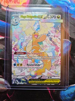 Pokemon Mega Dragonite EX SIR 290/217: Ascended Heroes Pack Fresh NM ENGLISH - Image 1