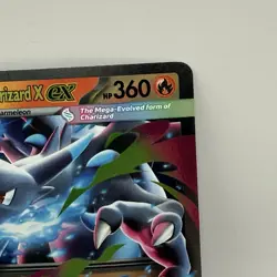 Mega Charizard X Ex 013/094 | Phantasmal Flames | RR Holo | Pokemon TCG | NM - Image 2