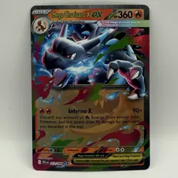 Mega Charizard X Ex 013/094 | Phantasmal Flames | RR Holo | Pokemon TCG | NM - Image 4