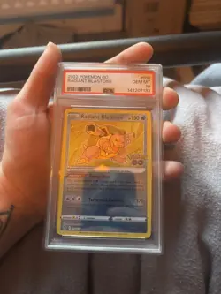 PSA 10 2022 Pokemon GO Radiant Blastoise 018/078 PSA 10 Gem Mint - Image 1