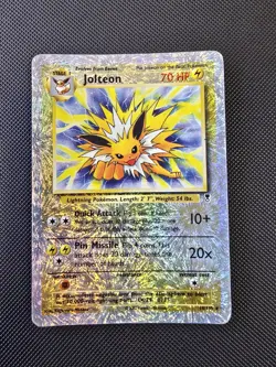 Pokemon Jolteon Holo Rare Legendary Collection 14/110 Reverse Holo Damaged - Image 1