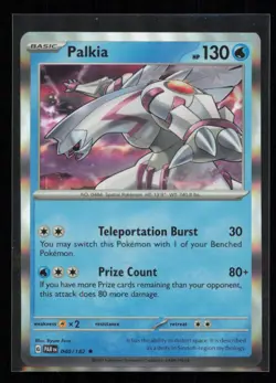Palkia 040/182 Pokemon Paradox Rift Rare Near Mint Holo NM - Image 1