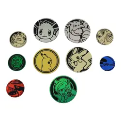 Pokemon TCG Official Flipping Coins x 5 Mixed Bundle Lot - (No Duplicates) - Image 3