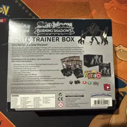 Pokemon TCG: Sun & Moon Burning Shadows Elite Trainer Box ETB - Sealed w/case - Image 4