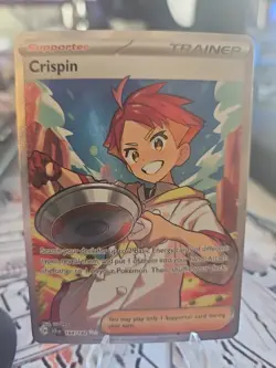 Crispin 164/142 - Pokemon TCG - Stellar Crown - Ultra Rare - Supporter Trainer - Image 1