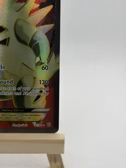 Pokemon Tyranitar EX Full Art Ultra Rare Holo 91/98 XY Ancient Origins 180 HP - Image 4