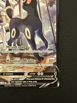2022 Pokemon Umbreon V TG22/TG30 Brilliant Stars #TG22 - Image 3