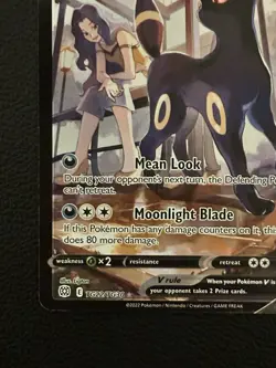 2022 Pokemon Umbreon V TG22/TG30 Brilliant Stars #TG22 - Image 4