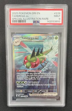 Pokemon Destined Rivals Yanmega ex 228/182 Special Illustration Rare PSA 9 MINT - Image 5