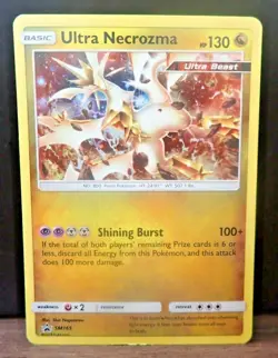 Pokemon TCG Ultra Necrozma SM165 Promo Card - Image 1