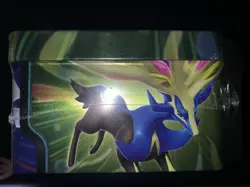 Pokemon - Azure Legends Tin - Xerneas ex Factory Sealed 5 Boosters & Promo - Image 2