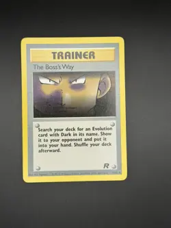 Pokemon TCG The Boss's Way Team Rocket 73/82 Regular - Image 1