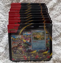Pokemon TCG Mega Evolution Triple Blister Pack NEW SEALED 🚚✅ - Image 1