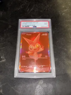 Pokemon TCG Victini EX White Flare Black Bolt 172/086 PSA 9 - Image 1