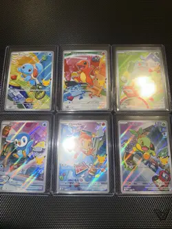 Pokemon TCG First Partner Illustration Collection Series Lot of 6 - Image 1