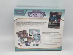 Pokemon TCG Elite Trainer Box ETB Scarlet & Violet Temporal Forces NEW (SEALED) - Image 3