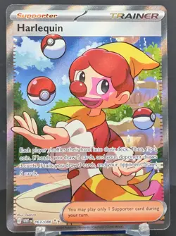 Pokemon Harlequin #163/086 English White Flare Ultra Rare - Image 1