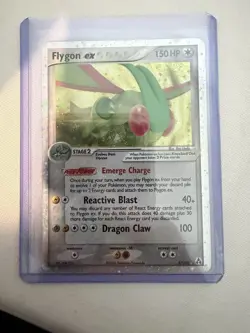 Pokemon Flygon ex 87/92 EX Legend Maker Holo Rare EX 150 HP Stage 2 - Image 1
