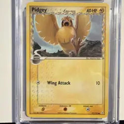 2006 Pokemon Pidgey δ EX - Holon Phantoms - 77/110 CGC Pristine 10! - Image 2