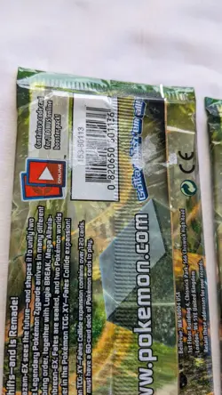 Pokemon Delphox BREAK XY Fates Collide Booster Pack Factory Sealed (2 packs) - Image 3