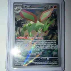 Pokemon Flygon 101/094 Me02 Phantasmal Flames Full Art Holo Rare 2025 150 HP 13… - Image 1