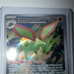 Pokemon Flygon 101/094 Me02 Phantasmal Flames Full Art Holo Rare 2025 150 HP 13… - Image 2
