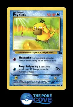 Psyduck 53/62 | Fossil Unlimited | Pokemon Common | LP - Image 1