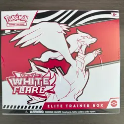 Pokemon TCG White Flare Elite Trainer Box ETB Factory Sealed *SHIPS FAST* - Image 1