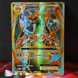 Pokemon TCG M Charizard EX #101/108 Evolutions LP+ Condition - Image 1