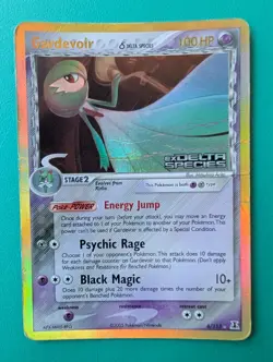 2005 Pokemon EX Delta Species Gardevoir #6/113 Holo Stamped HP/DMG - Image 1