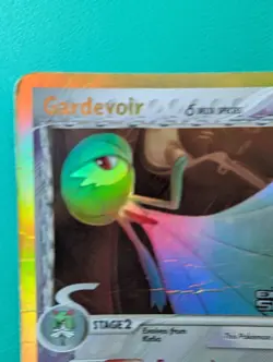 2005 Pokemon EX Delta Species Gardevoir #6/113 Holo Stamped HP/DMG - Image 2