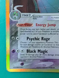 2005 Pokemon EX Delta Species Gardevoir #6/113 Holo Stamped HP/DMG - Image 5