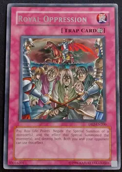 Yugioh Royal Oppression DB2-EN200 Rare lp - Image 1