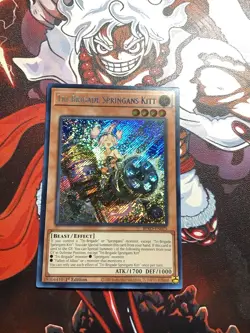Yugioh! Tri-Brigade Springans Kitt BPRO-EN025 Burst Protocol 1st Edition NM - Image 1