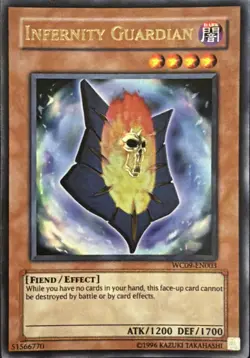 Infernity Guardian WC09-EN003 Limited Edition Ultra Rare LP - Image 1