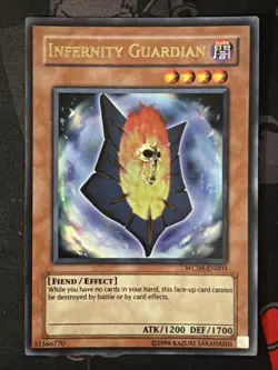 Infernity Guardian WC09-EN003 Limited Edition Ultra Rare LP - Image 2