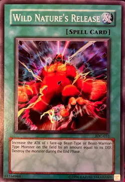 Wild Nature's Release IOC-033 Unlimited Super Rare NM - Image 1