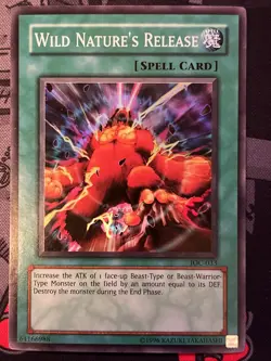 Wild Nature's Release IOC-033 Unlimited Super Rare NM - Image 2