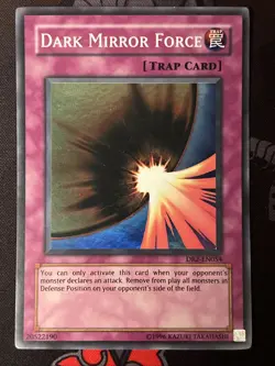 Dark Mirror Force DR2-EN054 Unlimited Super Rare LP - Image 2