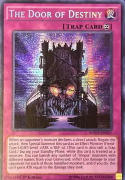 The Door of Destiny WSUP-EN031 1st Edition Secret Rare VLP - Image 1