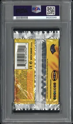 PSA 9 MINT Pokemon Base Set Booster Pack Korean 1st Edition Charizard WOTC - Image 2