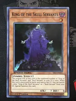 King Of The Skull Servants SBLS-EN031 1st Edition Super Rare VLP - Image 2